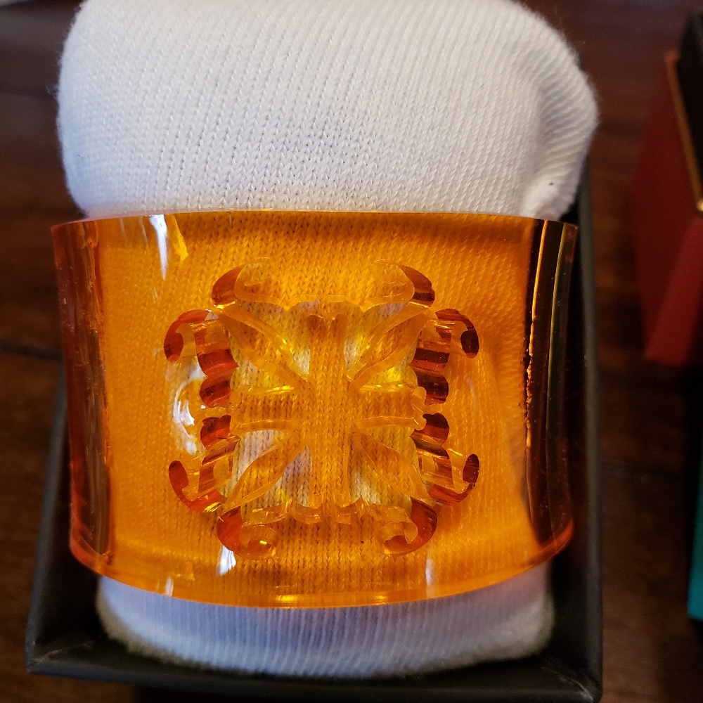 Rustic Cuff Lucite